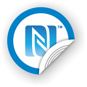 Picture of NFC sticker 50mm with N-Mark symbol